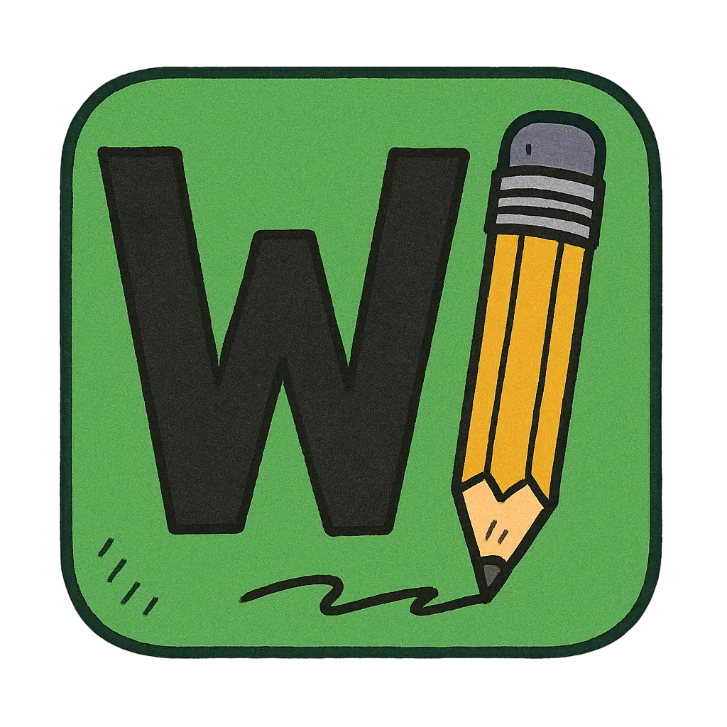 Custom Wordle logo